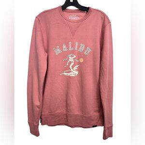 Faherty Malibu Graphic Mauve Sweatshirt Size XS Unisex